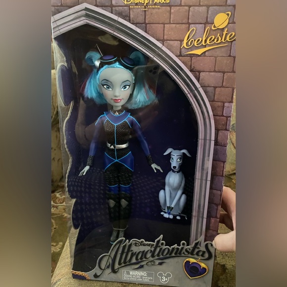 Disney Attractionista Doll Celeste NIB